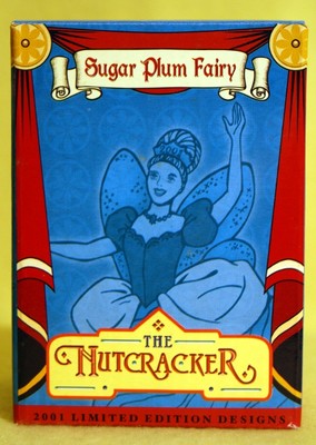 (2) CVS -The Nutcracker Ornaments - Sugar Plum Fairy & The Mouse King (2001) NIB