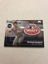 2020 Topps Series 2 Michael Conforto Draft Day Medallion Card Mets 