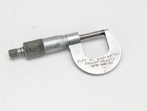 Mitutoyo Outside Micrometer 0-1" .001"  9009609