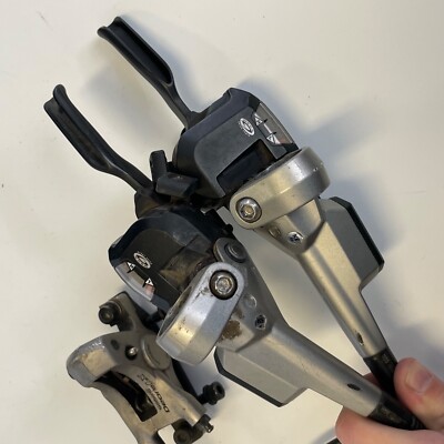 Shimano Deore LX ST-M585 3x9 STI Hydraulic Disk Brake Set Shifters