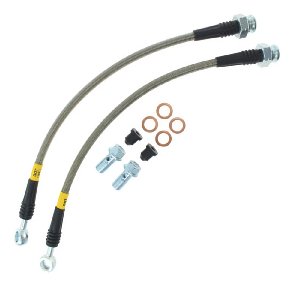 Kit de línea de freno trasero StopTech centrado de acero inoxidable para Nissan 240SX 1989-1998 Foto 4 de 4