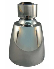  Ace Chrome Plastic 6 settings Adjustable Showerhead 1.5 gpm