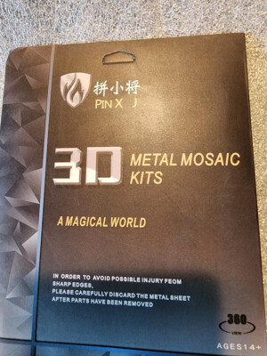 3D METAL MOSAIC KIT YUAYANG TOWER