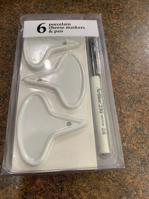 Set of 6 Bia Cheese Marker with Pen