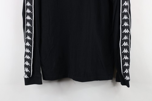 Vtg Y2K Kappa Mens Small Faded Spell Out Taped Logo Soccer Long Sleeve T-Shirt - Picture 3 of 12