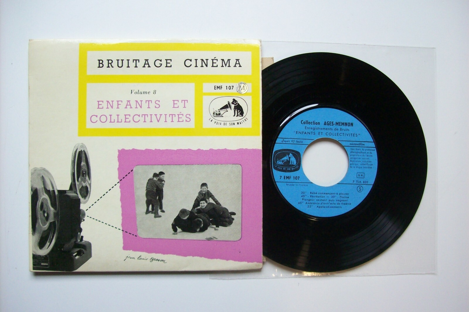Bruitage Cinema Enfants Et Collectivites Languette 45 Tours Ebay Bruitage Cinema Enfants Et Collectivites Languette 45 Tours Ebay