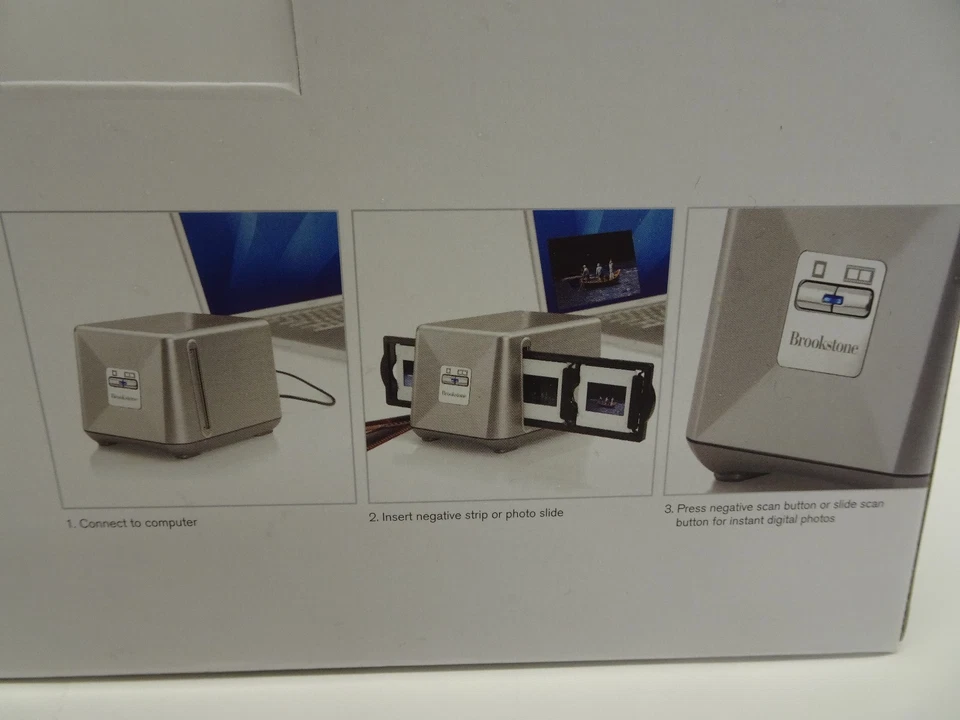 Brookstone iConvert Instant Slide & Negative Scanner New - Image 3 of 3