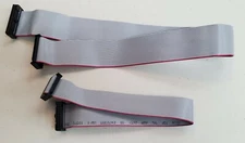 Williams System 11 Pinball MPU Ribbon Cable Two Piece Set - High Speed, Pinbot