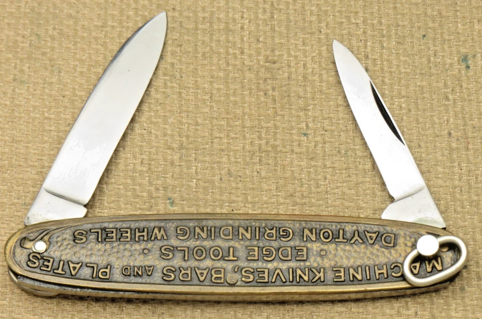 Navaja antigua vintage RARA "Abridor de anillos" SIMONDS BEEN BLANCA - sin usar N como nueva Foto 3 de 4