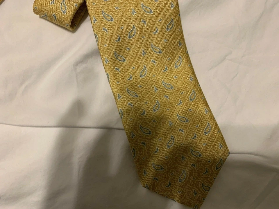 Галстук BRIONI сделано в Италии сплетенный шерсти шелк шеи галстук рекомендуемая розничная цена производителя $230! - Изображение 3 из 4