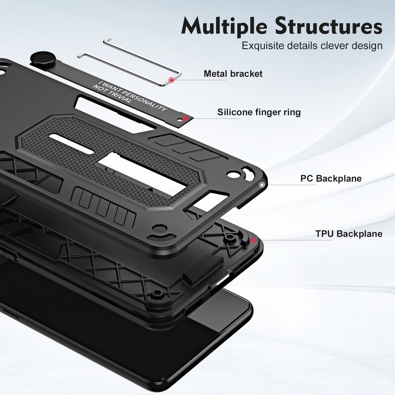 Shockproof Stand Hard Back Phone Case for iPhone 14 13 12 Pro Max 11  
