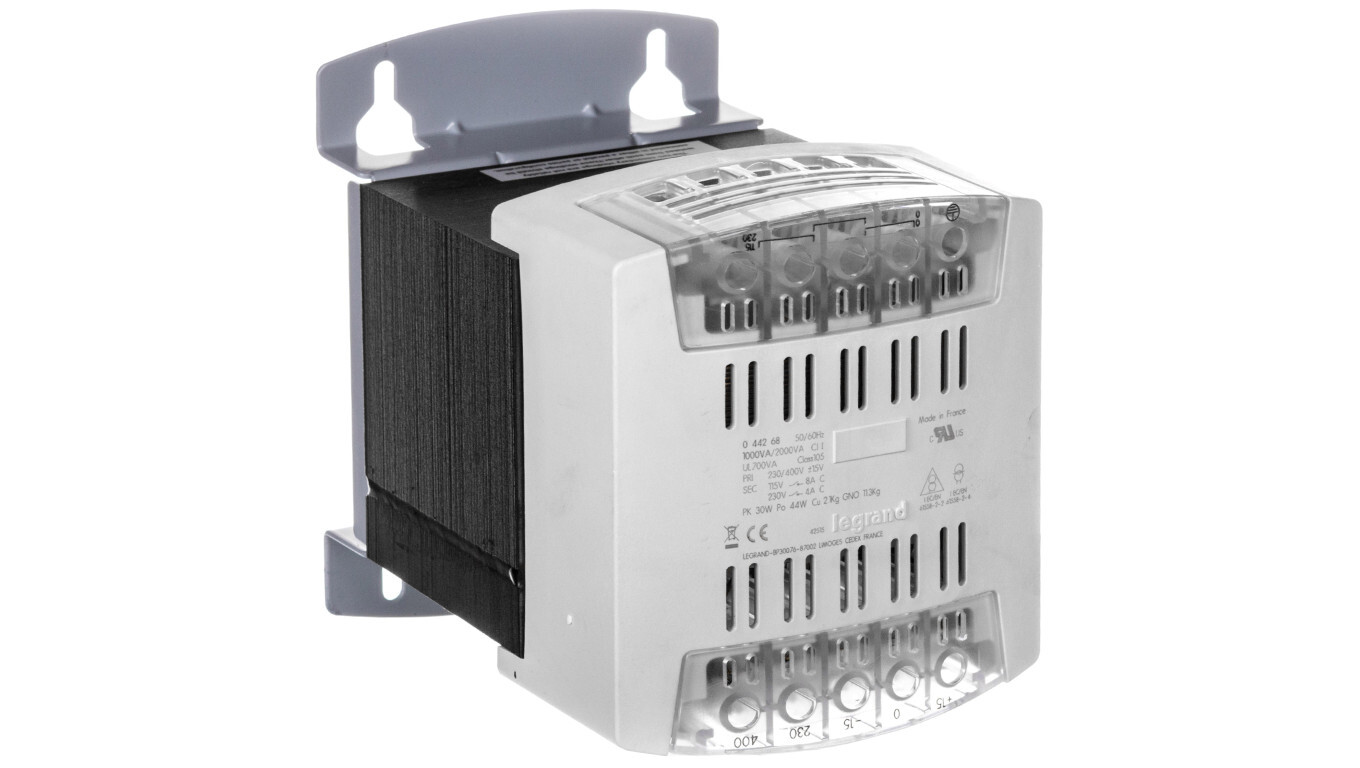 Isolation control transformer 1000VA 230-400/115-230V 044268 /T2UK