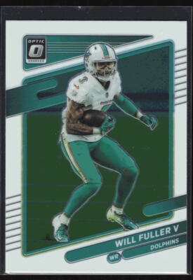 2021 Donruss Optic Will Fuller V #58 Miami Dolphins