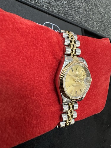 Rolex Datejust Ref. 69173 18k And Stainless Ladies Watch 26mm 1985 Boxed - Picture 9 of 16