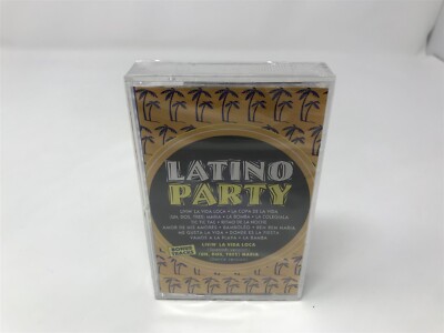 Various - Latino Party - Tape Cassette audio Music - brand New Sealed -- RARE