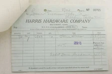 1932 Lamson Goodnow Harris Hardware Southport CT Purchase Order Ephemera P1244G