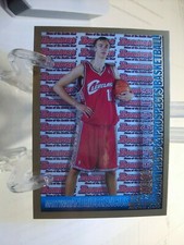 2005-06 Bowman Gold Basketball Card  #131 Martynas Andriuskevicius (86790)