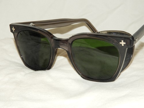 VINTAGE NEW MINT 50S-60S ADEN OPTICAL SUNGLASSES SAFETY GLASSES GOGGLES USA - Picture 2 of 12
