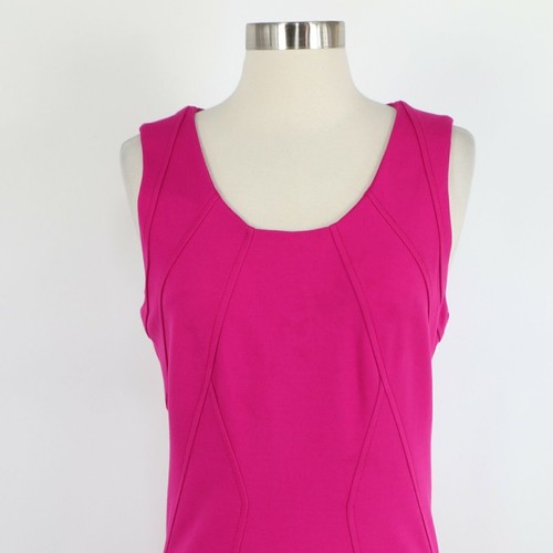 DvF Fit & Flare Kleid Alice 8 ärmellos rosa fuchsia Diane von Furstenberg - Bild 2 von 12