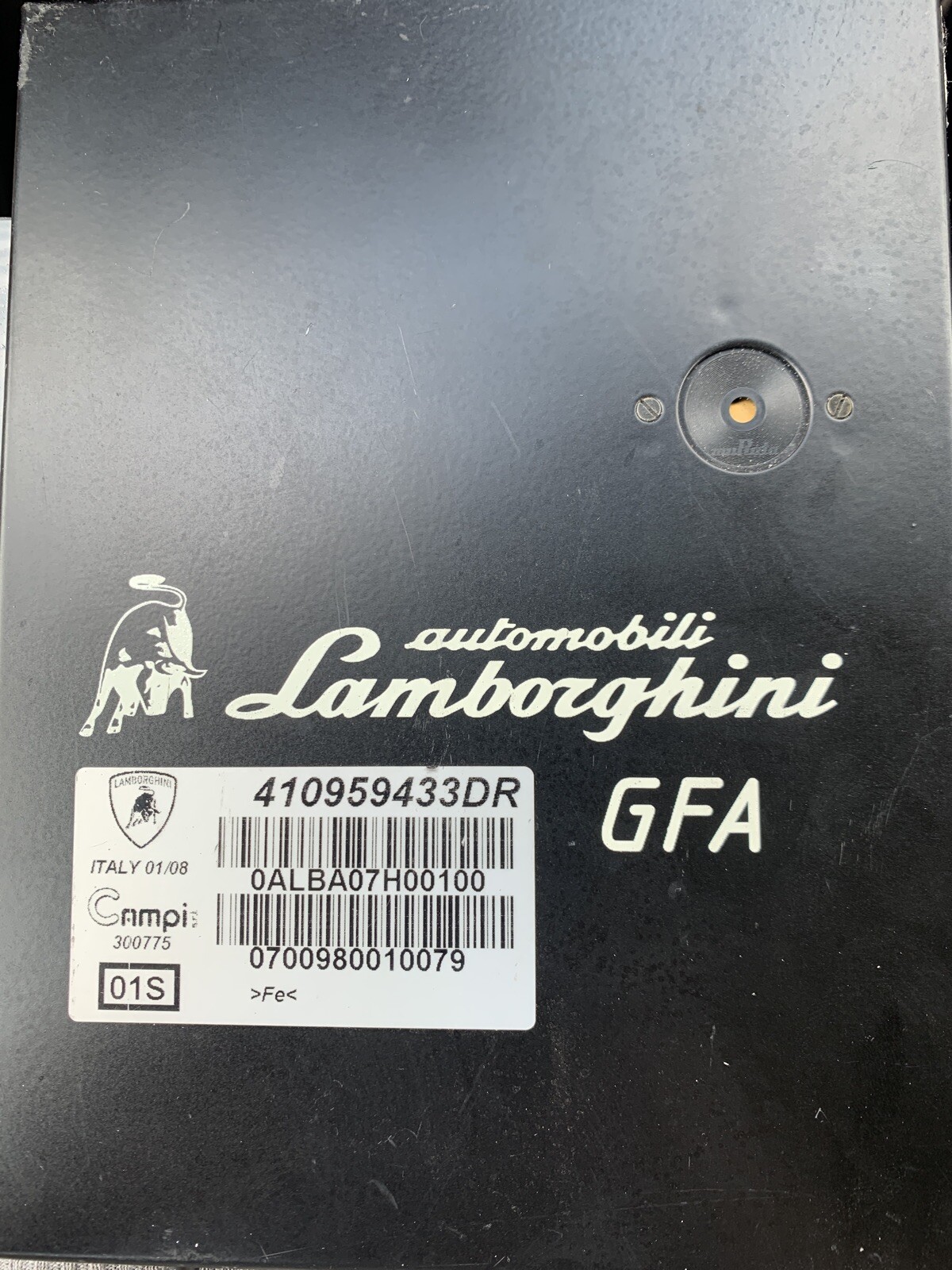 2008 LAMBORGHINI MURCIELAGO Roadster 640 GFA UNIT COMPUTER MODULE 410959433DR