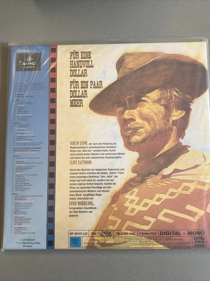 Laserdisc Für eine Handvoll Dollar/ Für ein paar Dollar mehr 2 Disc Pal deutsch - Bild 2 von 4