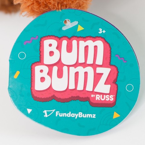 Bum Bumz by Russ Freddy Football FundayBumz Kellytoy 6.5" Plush BBZ8-#134 NWT - Picture 6 of 12