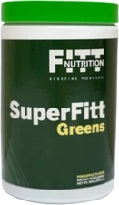 Fitt Nutrition SuperFitt Greens Powder Premium Superfood 30 Serv EXP 5/25 NEW