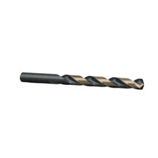 9/32 HSS Black Gold KFD Split Point Mechanic Length Drill Bit 3-Flat Shank
