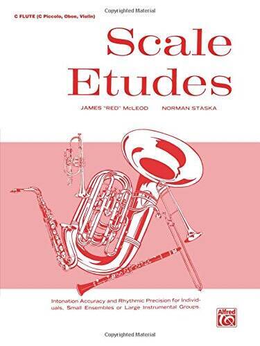 Scale Etudes: C Flute (C Piccolo, Oboe, Violin) - Paperback - GOOD
