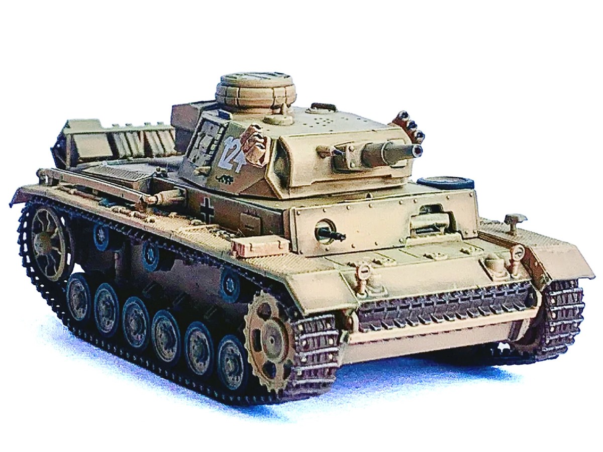 1942/43 Germany Pz.Kpfw.III Ausf.N DAK Tank #124 Tunisia