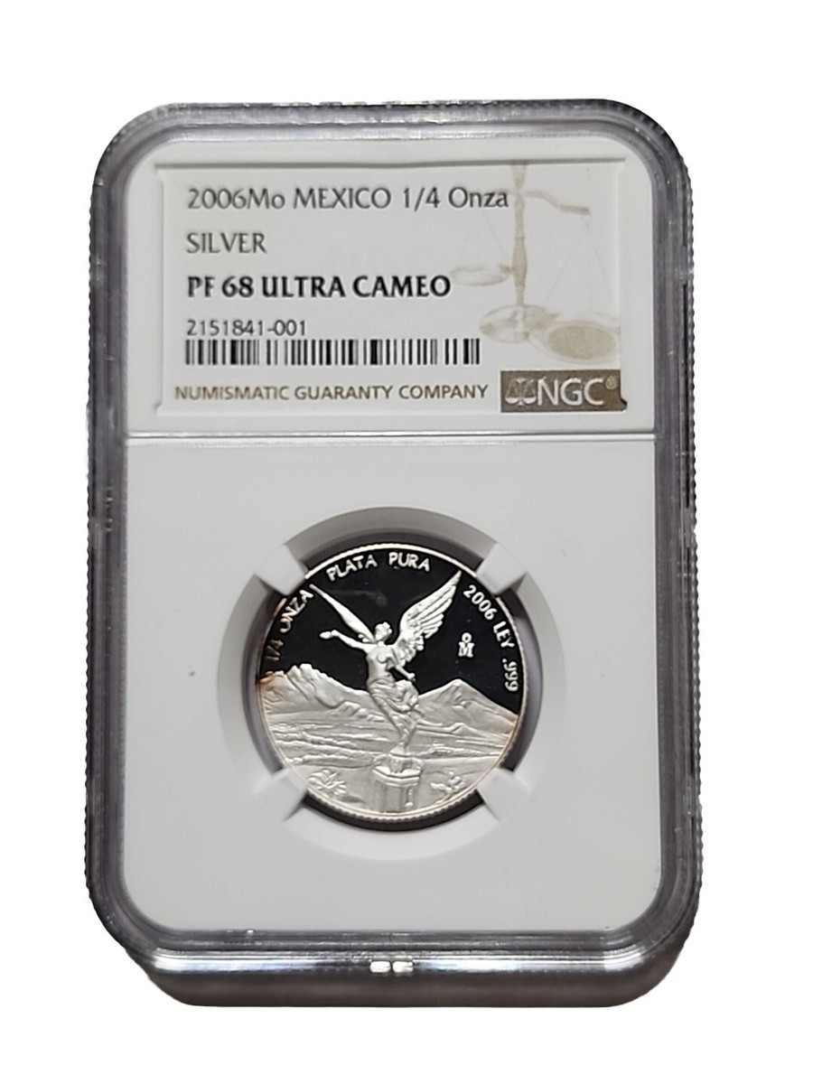 2006 Mexico 1/4 oz .999 Silver Libertad PROOF - In Original