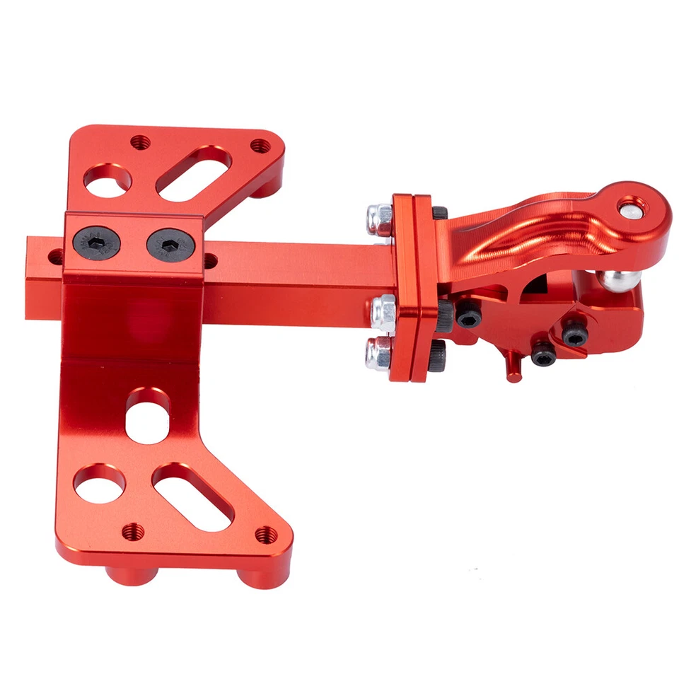 Gancho de remolque para parachoques trasero de metal FLYXM SCX6 AXI05000 para oruga axial 1/6 RC Foto 3 de 4