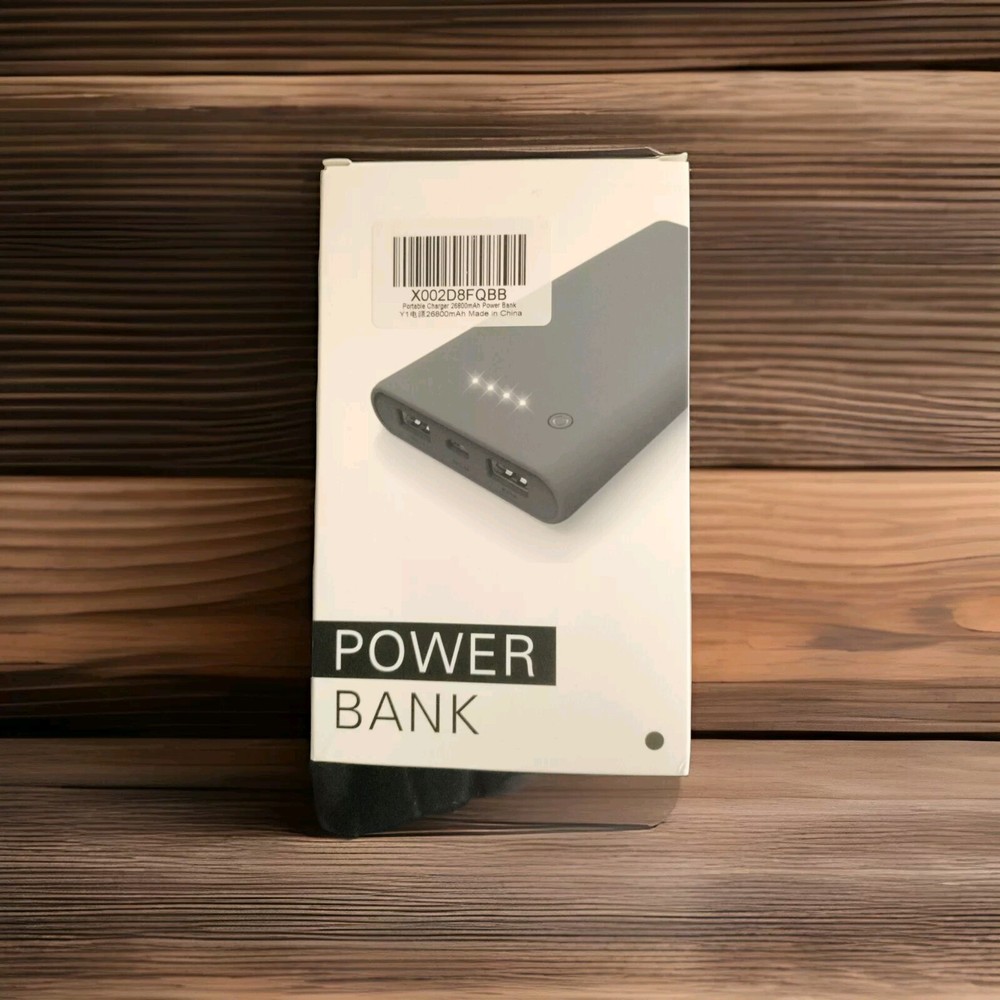 QTshine 26800mah Power Bank - Black QTshine 26800mah Power Bank - Black