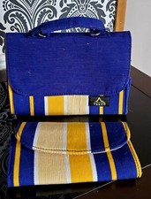 Tanga African cloth handbag and wallet