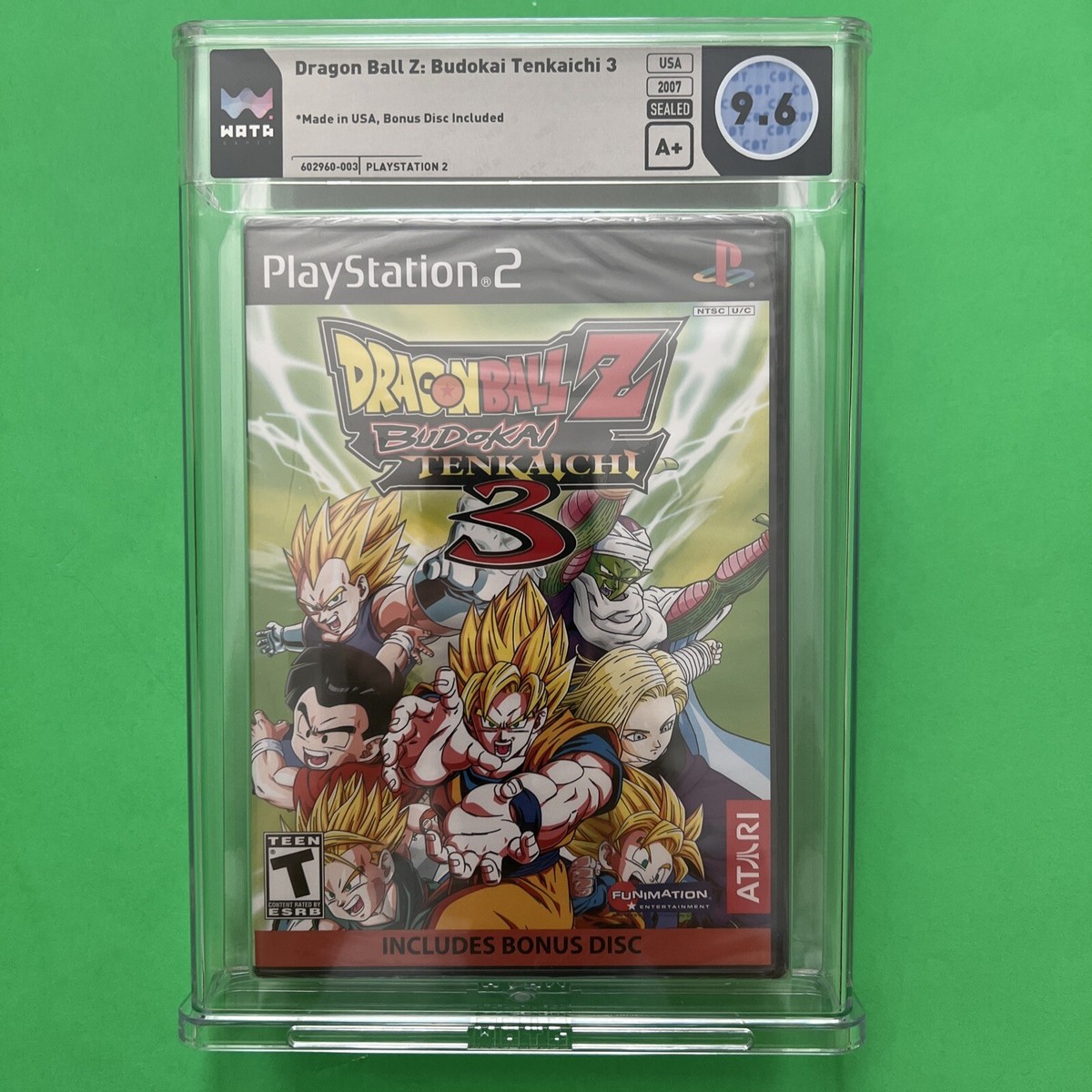 Dragon Ball Z: Budokai Tenkaichi With Bonus Disc PlayStation Wata