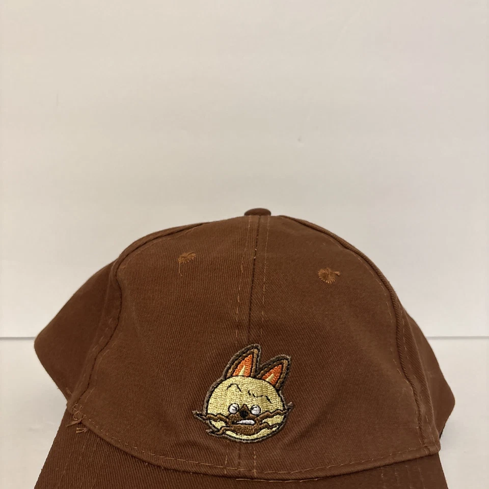 Sombrero ajustable Monster Hunter Stories marrón bordado Foto 2 de 4