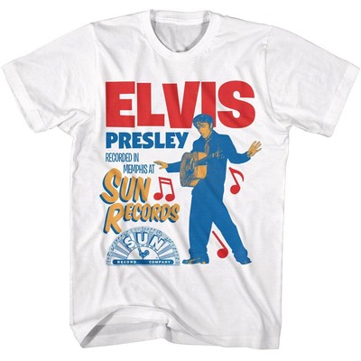 Elvis Presley - Sun Records - Aufgezeichnet IN Memphis - Erwachsene Kurzarm