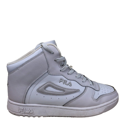 Fila FX-100 mittelweiß Leder Sport Trainer Sneaker Herren UK 7 Euro 41