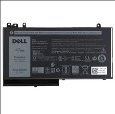 Genuine NGGX5 47W 11.4V Battery For Dell Latitude E5270 E5470 E5570 M3510 Series