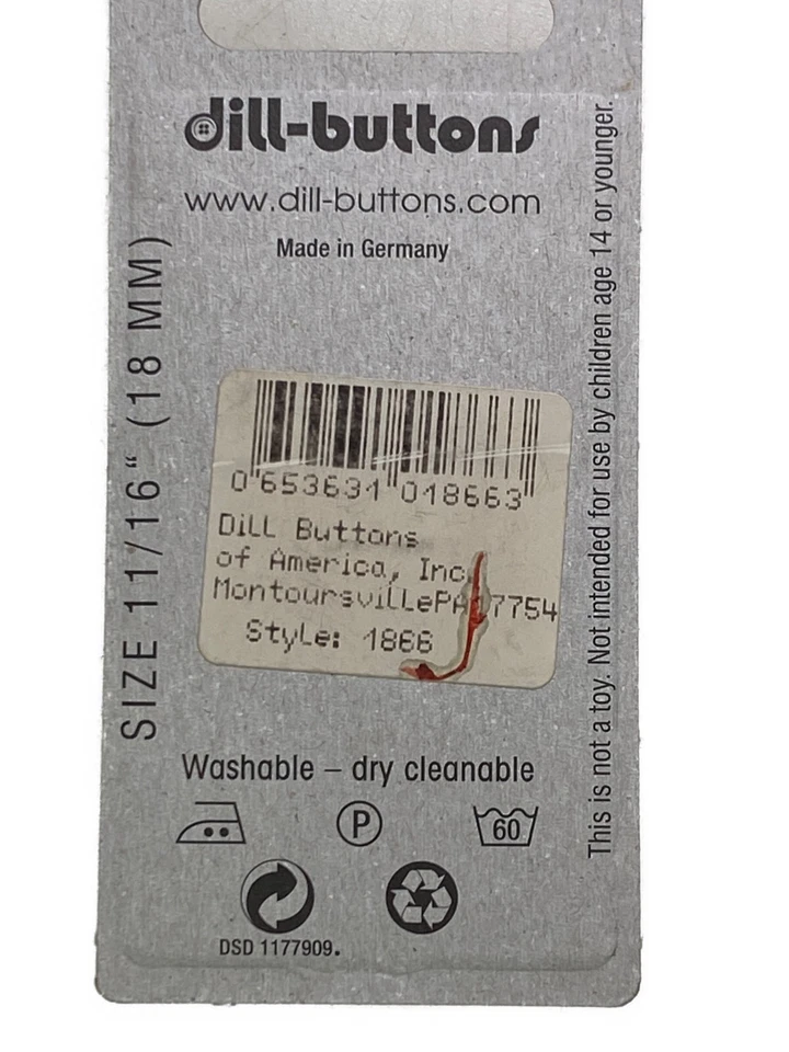 2 Dill Buttons 2 Pack Ludovicus Rex Plures Non Capit Orbis 24K Plated - Image 4 of 4