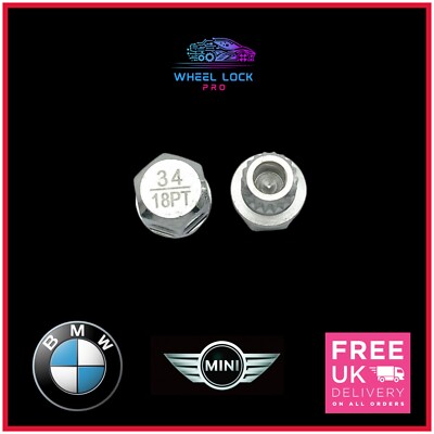 BMW MINI Verriegelung Radmutter Schlüssel ABC 34/18 Spline Rippen