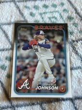 1124-23 2024 Topps Update Pierce Johnson Atlanta Braves