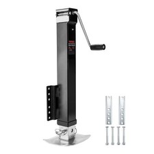 8000lbs Heavy Duty Trailer Jack 30 Lift Swivel Bolt-on Jack W Drop Leg Rv