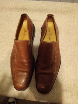 Cole Haan Mens Brown Loafers With Leather Upper Material  display picture 1