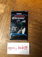 2004 Bowman Chrome Baseball Pack   Yadir Molina Rookie, Refractors, Autographs..