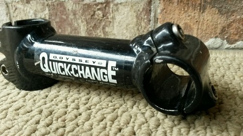 Odyssey "Quick Change" Stem 1-1/8" Threadless 6061 Aluminum 115mm Retro MTB 90's - Picture 4 of 12