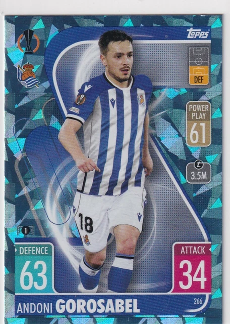 Topps Match Attax Champions League 21/22 Nr. 266 Andoni Gorosabel Crystal