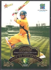 2007-08 SELECT CRICKET CARD [WORLD CUP - MAN OF THE MATCH] - MTM9 Matthew HAYDEN