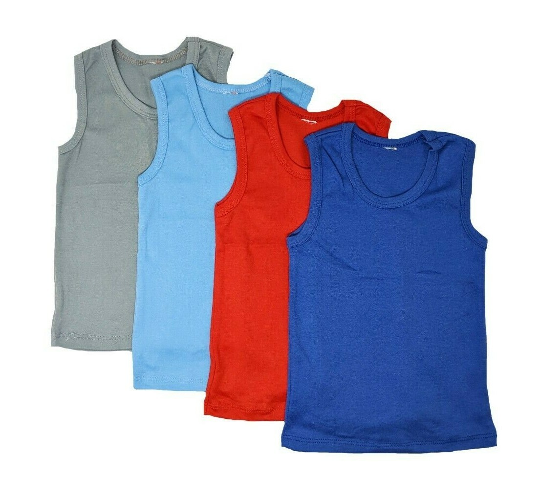 Tops Hanes Hanes Boys Undershirts Sleeveless A Shirt, Pack