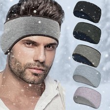 Winter Fleece Headband Ear Warmer Cover Head Band Headwear for Outdoor Men Women